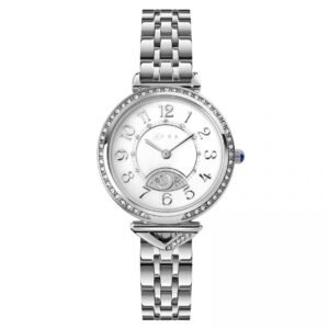AFRA Selene Ladies Watch | Silver Case | White Dial | Silver Bracelet | Elegant Design | AF20901